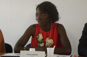 Aminata Cimmino la directrice de Rédéca présente le projet Nouwam