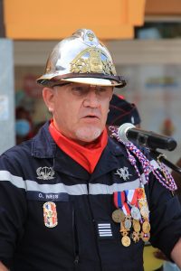 Homme gradé sapeur pompier