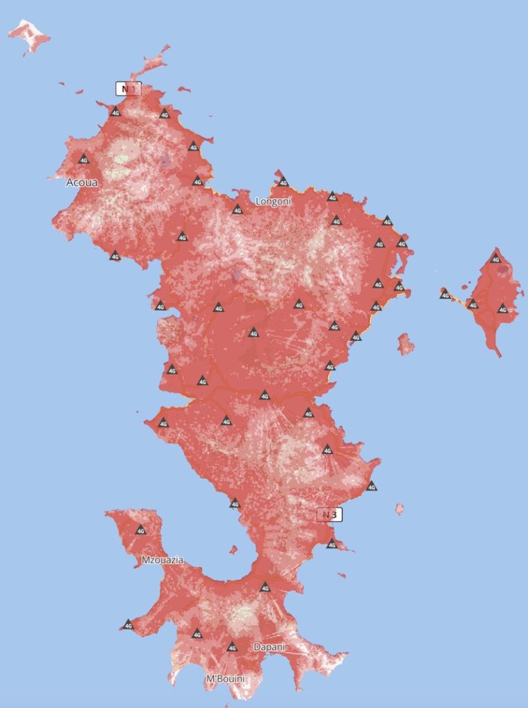 Connectivité, numérique, Mayotte, La Réunion, RUP