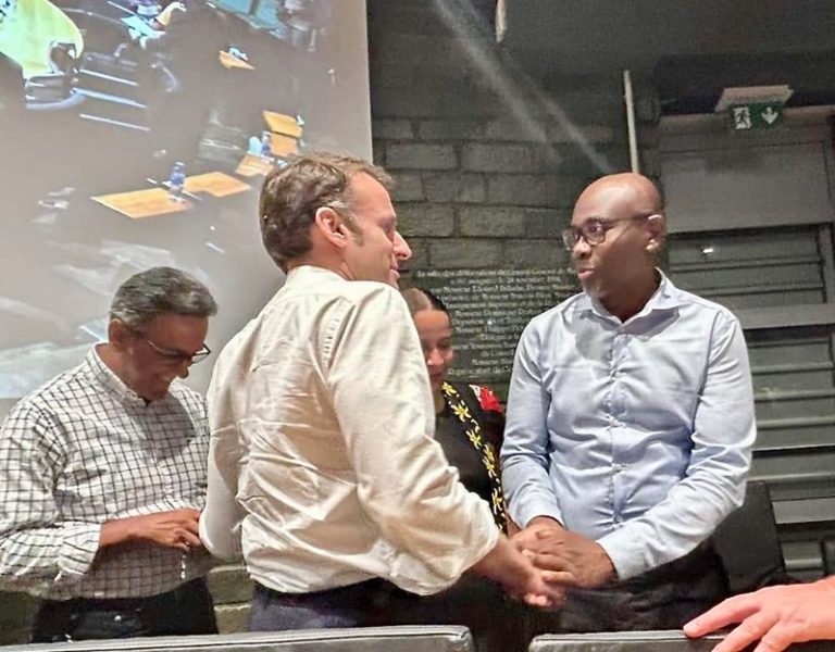 Ben Issa Ousseni, Emmanuel Macron, Chido, Mayotte