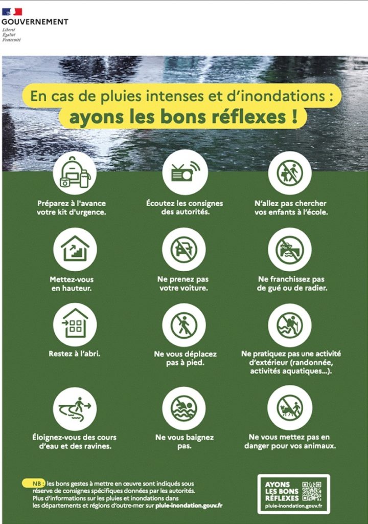 Christophe Béchu, Jean-FRançois Carenco, Mayotte, La Réunion, Antilles, Guyane, PLuies intenses