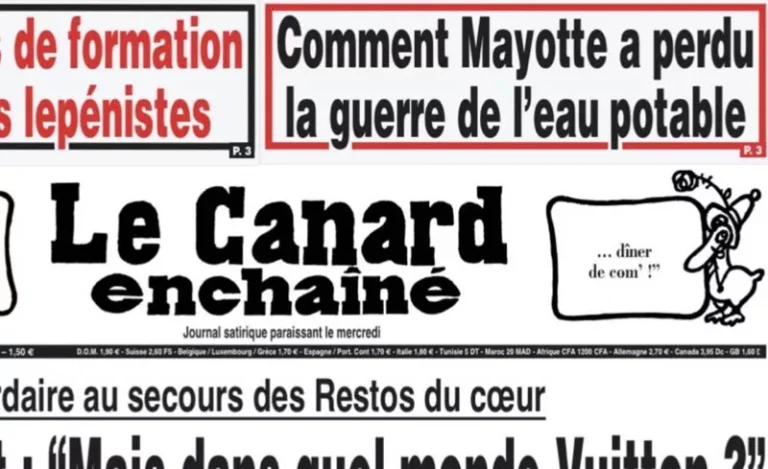 Canard enchainé, Mayotte, CICC, FEDER