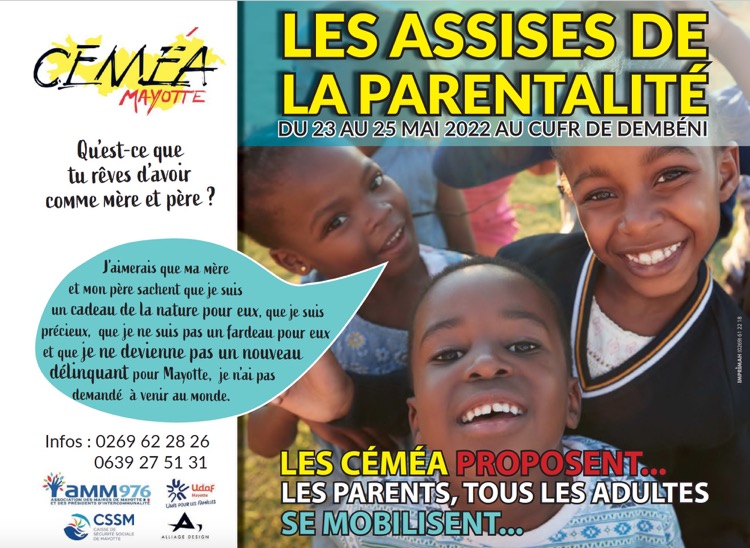 Céméa, parentalité, Mayotte