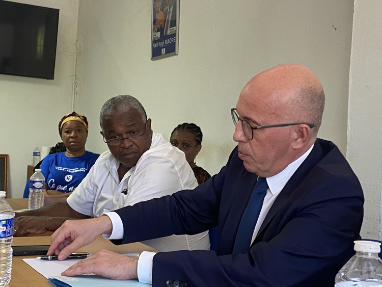 Eric Ciotti, Mansour Kamardine, Mayotte