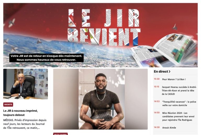 JIR, Tillier, ICP Roto, La Réunion