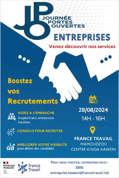 France Travail, Mayotte