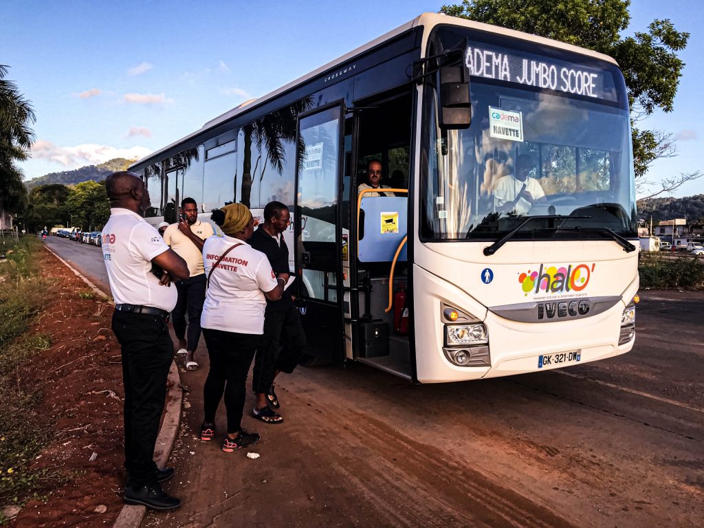 CADEMA, Caribus, mobilité, Mayotte