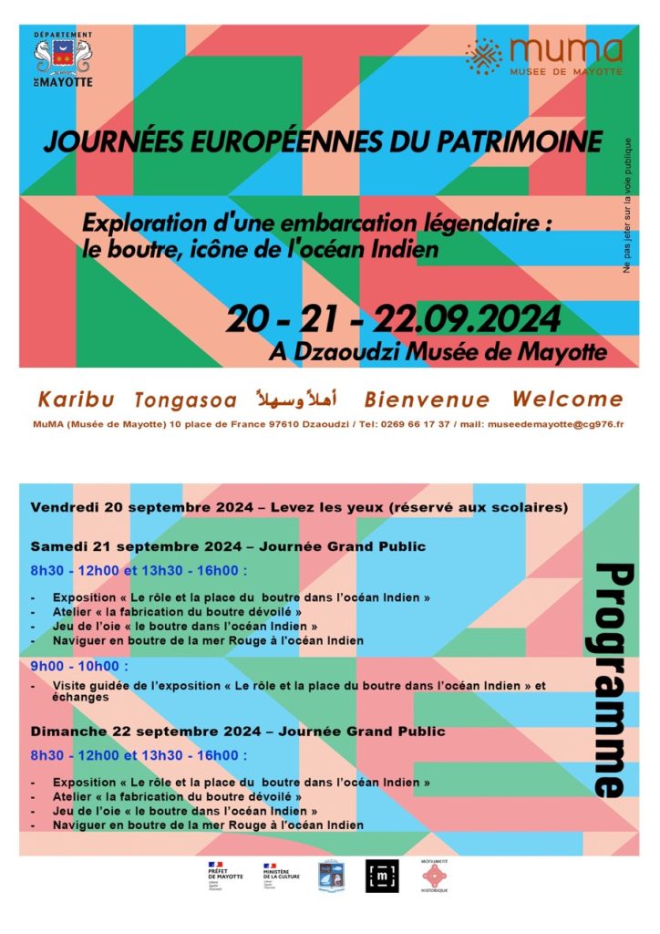 JEP, Mayotte, boutre