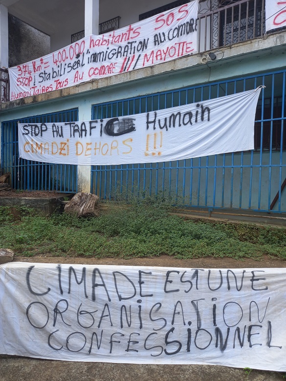 Cimade, Mayotte