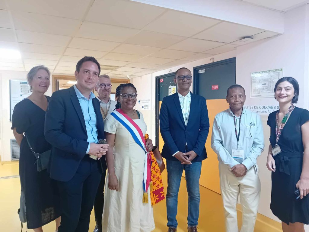 Maternité de Mamoudzou, Urgences, politique d'attractivité du CHM, visite de députés
