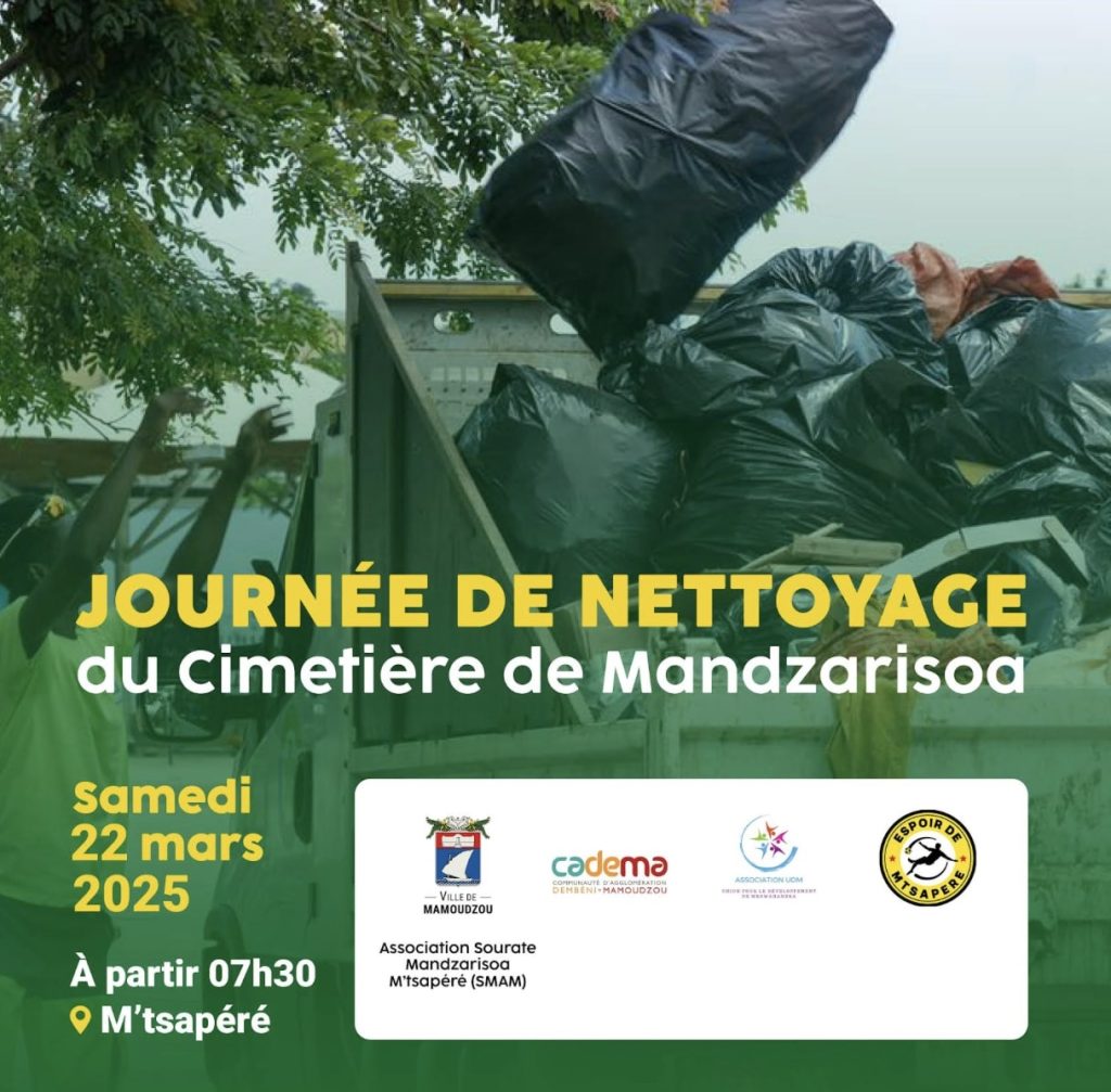 Mayotte, cimetière, Mandzarisoa, Mtsapéré,