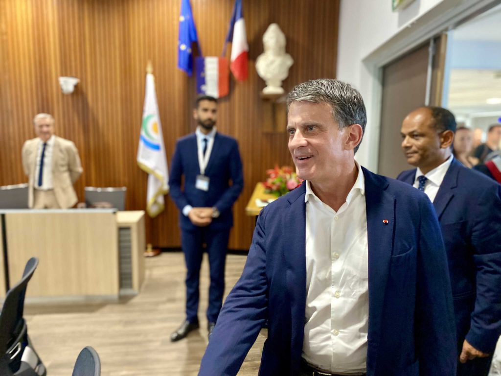 La Réunion, visite officielle, Manuel Valls, Ministre des Outre-mer, cyclone, Garance, Saint-Denis