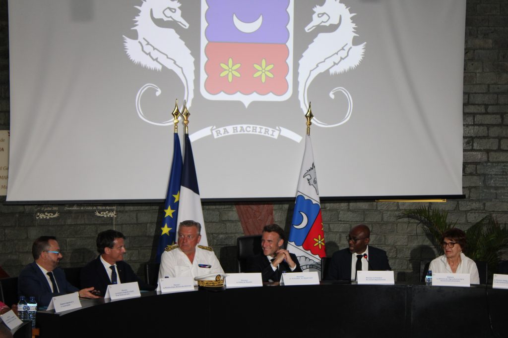 VO, visite officielle, Mayotte, Emmanuel Macron