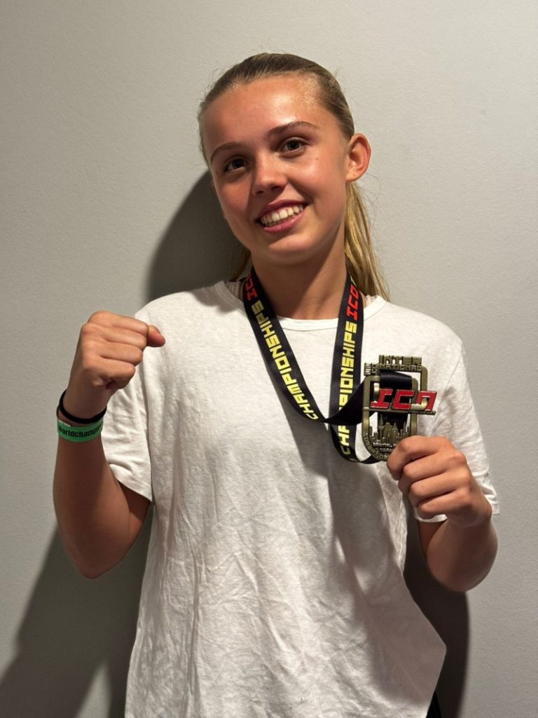 Louna Synave, kick-boxing, vice-championne de France