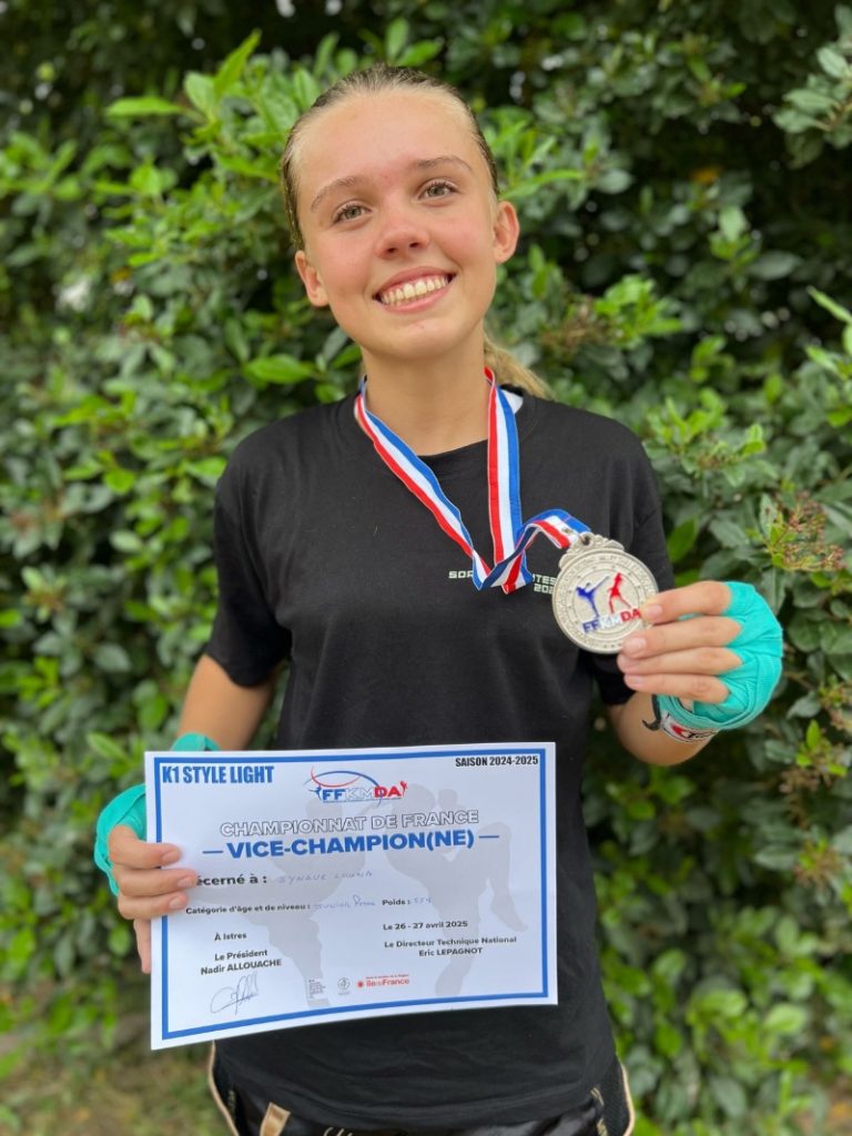 Louna Synave, kick-boxing, vice-championne de France