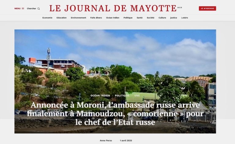 Poisson d'avril, Mayotte, Russie
