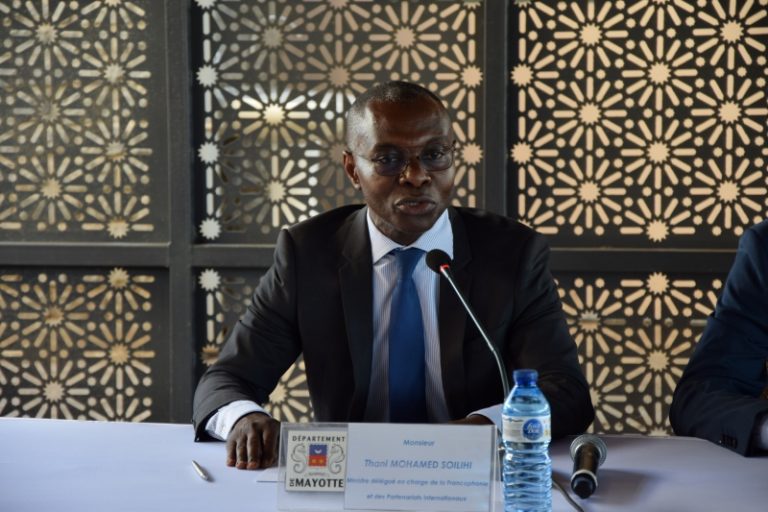 Thani Mohamed Soilihi, convention, intégration régionale, conseil départemental, Mayotte
