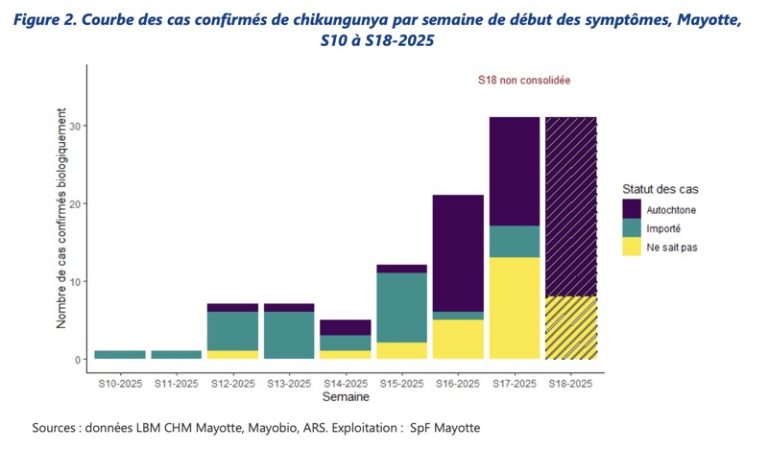 Chikungunya, Mayotte, SPF, La Réunion