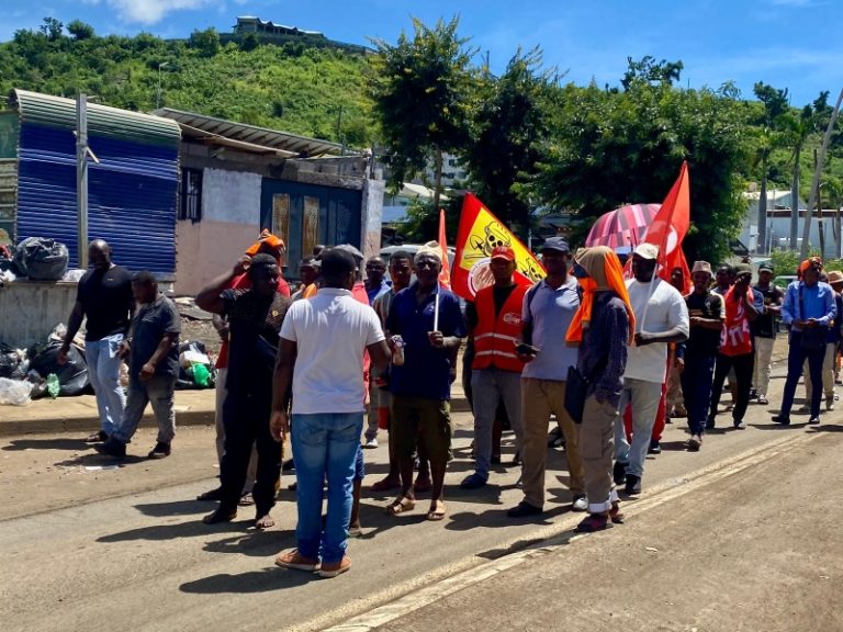 Grève, Colas, CGT, Mayotte