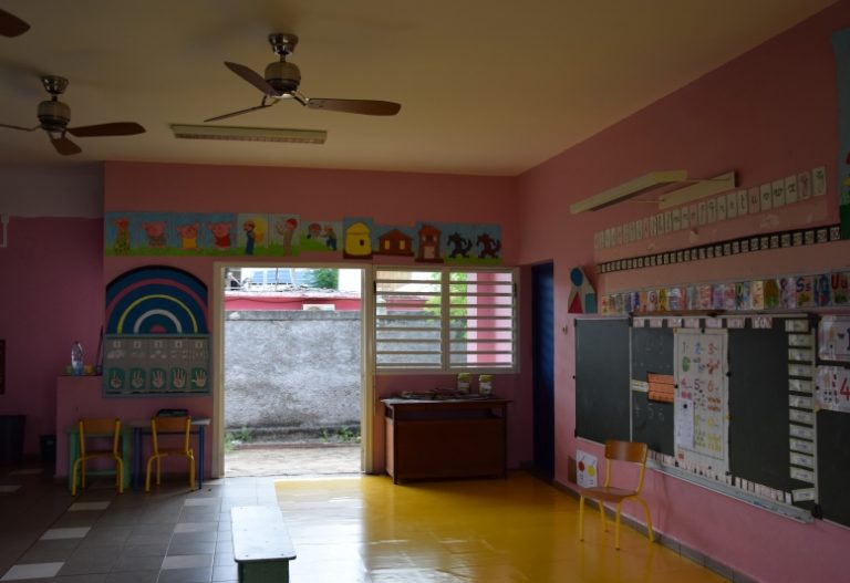 Ecole maternelle Hamjago Plage, hygiène, rénovation, parents d'élèves, Mayotte