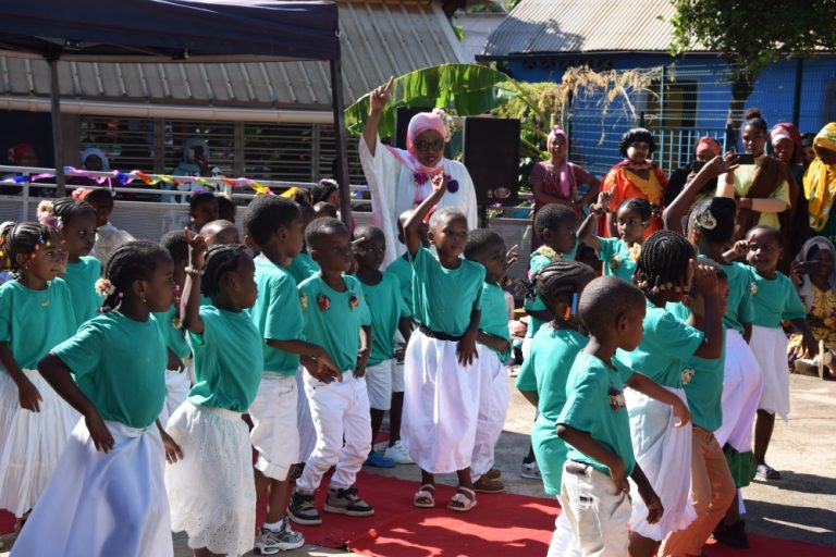 Koungou, école maternelle, fête, fin d'année, Mayotte