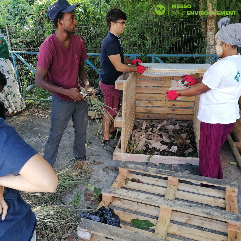 Mayotte, association Messo, compostage,