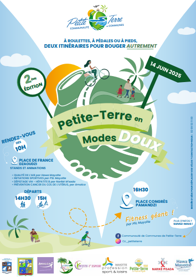 Santé, sport, environnement, mobilités douces, Petite-Terre, Mayotte