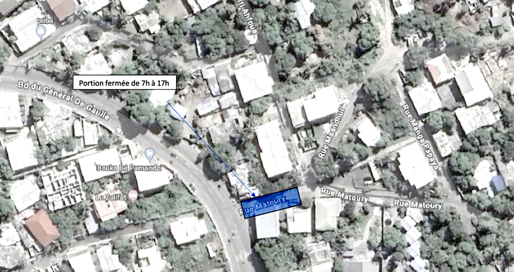 Mayotte, CCPT, travaux, COLAS, rue Matoury,