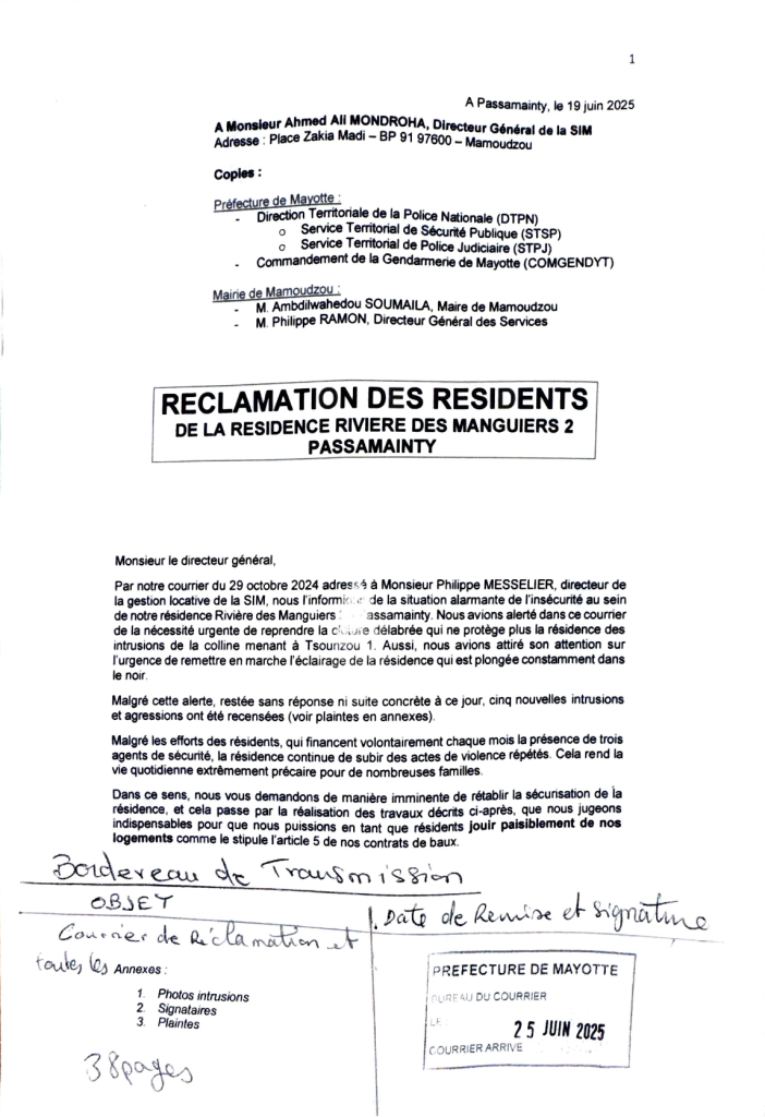 Mayotte, Passamainty, délinquants, Manguiers II,