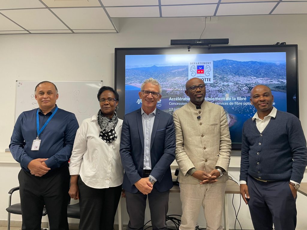fibre, MayotteTHD, Conseil départemental, Mayotte