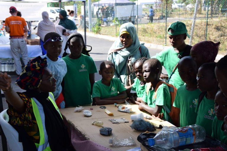 Plastic Odyssey, MNE, recyclage, déchets, tri, sensibilisation, Malamani, Mayotte
