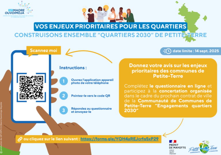 CCPT, consultation, Quartiers 2030, Mayotte