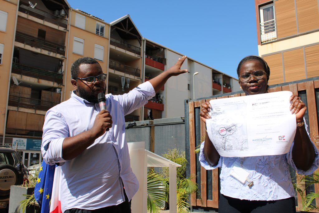 Mayotte, Ville de Mamoudzou, Hauts-Vallons, limites administratives