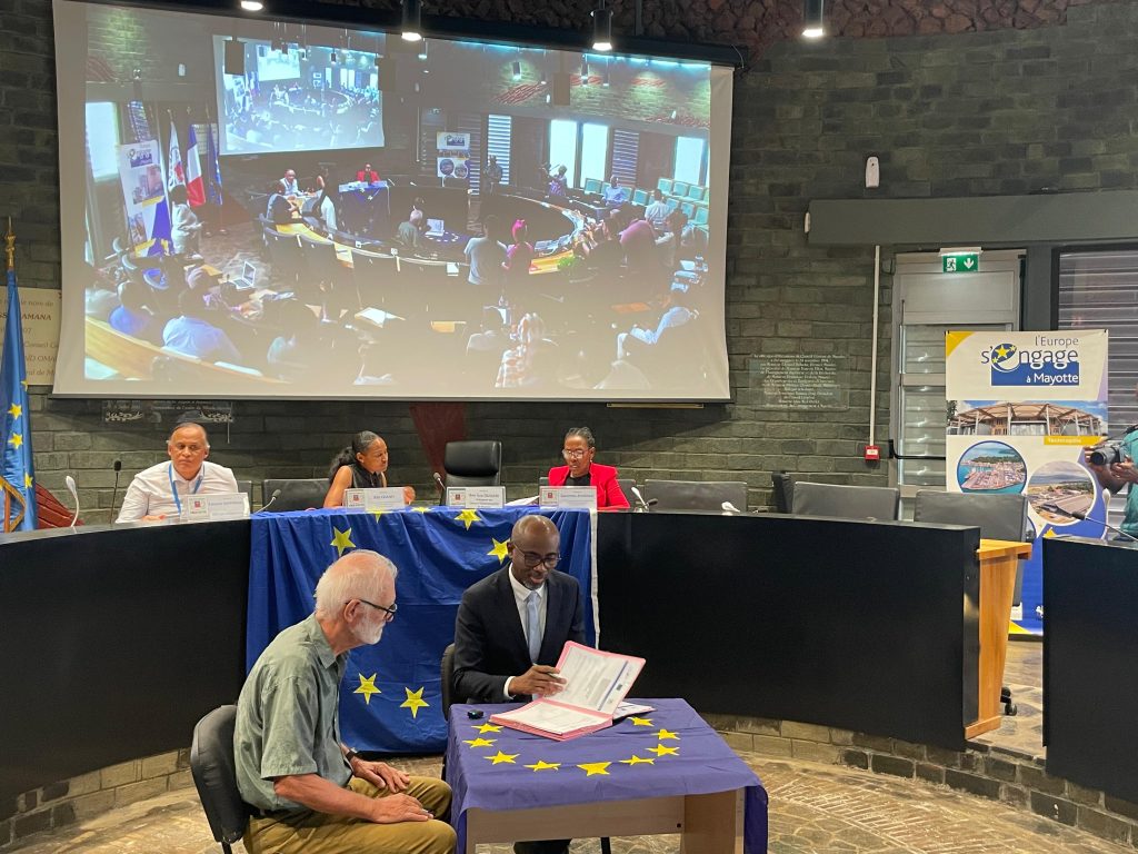 Conventions interreg, Conseil départemental, Mayotte