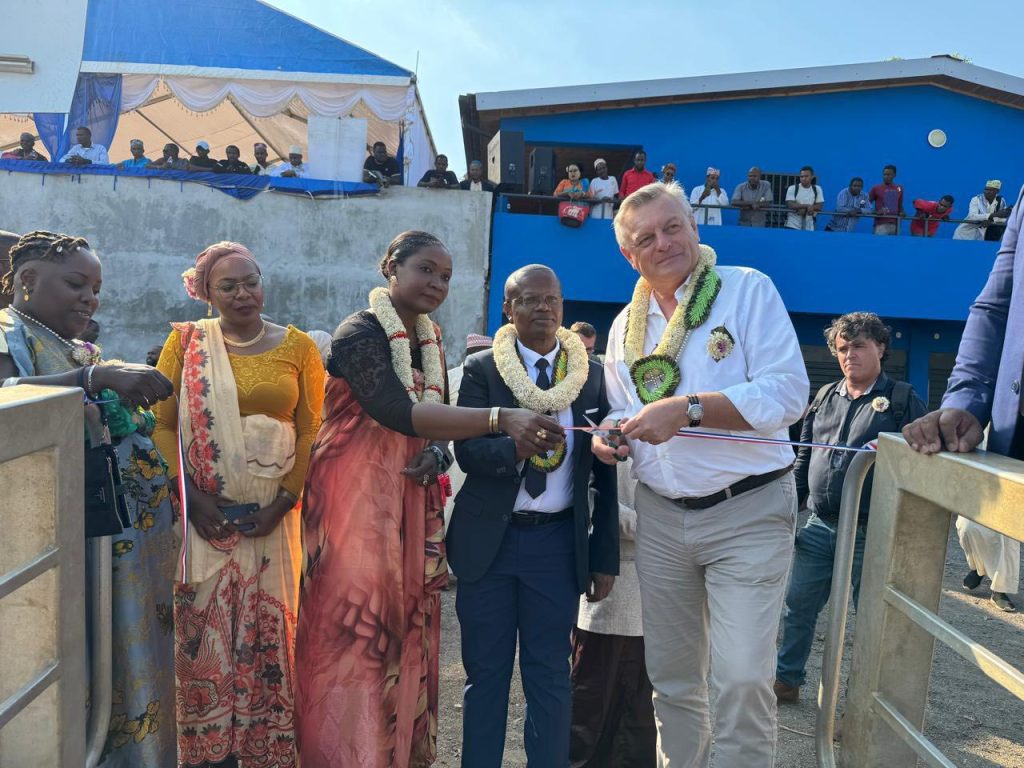 Nyambadao, pêche, halle, ponton, inauguration, Mayotte