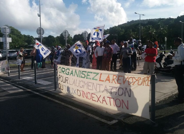Manuel Valls, Mayotte, intersyndicale