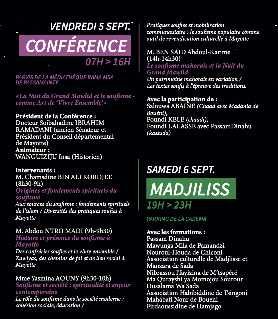 Passamaïnty, La Nuit du Grand Mawlid,