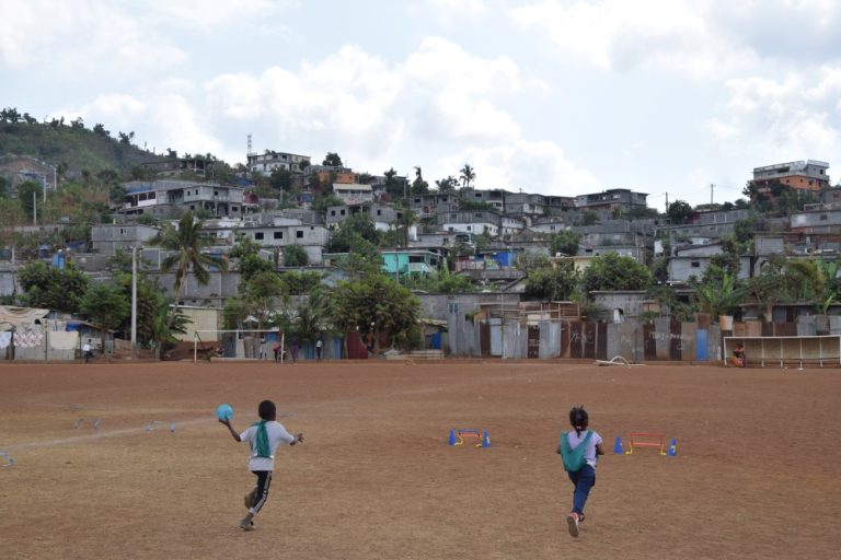 Alimentation, sport, école maternelle, Koungou, Mayotte