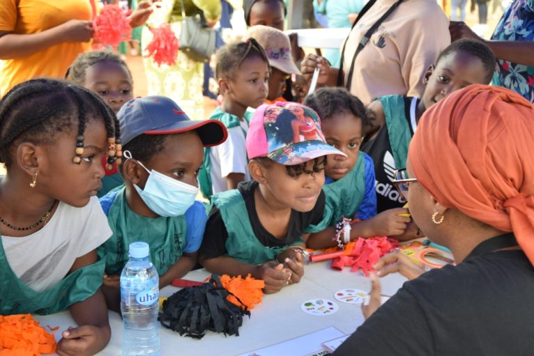 Alimentation, sport, école maternelle, Koungou, Mayotte