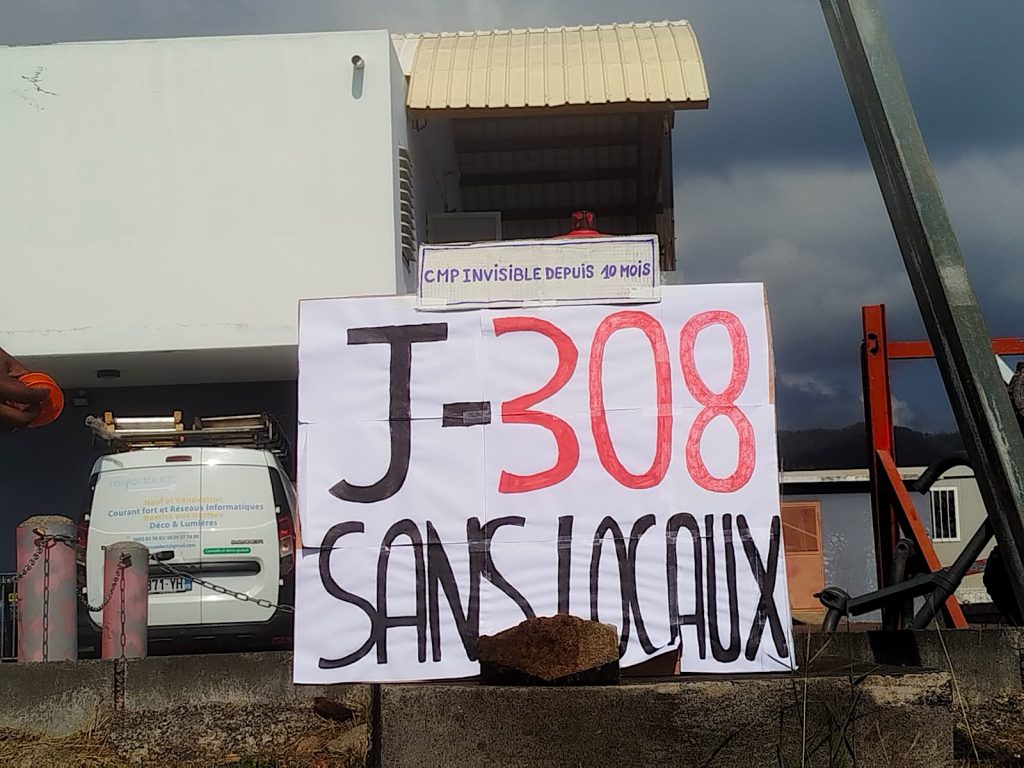 Mayotte, CHM, psychiatrie, manifestation,