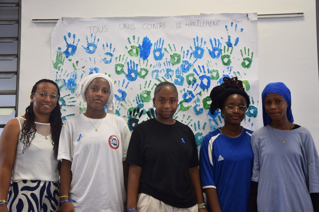Harcèlement, sensibilisation, lutte, collège de Majicavo, Mayotte