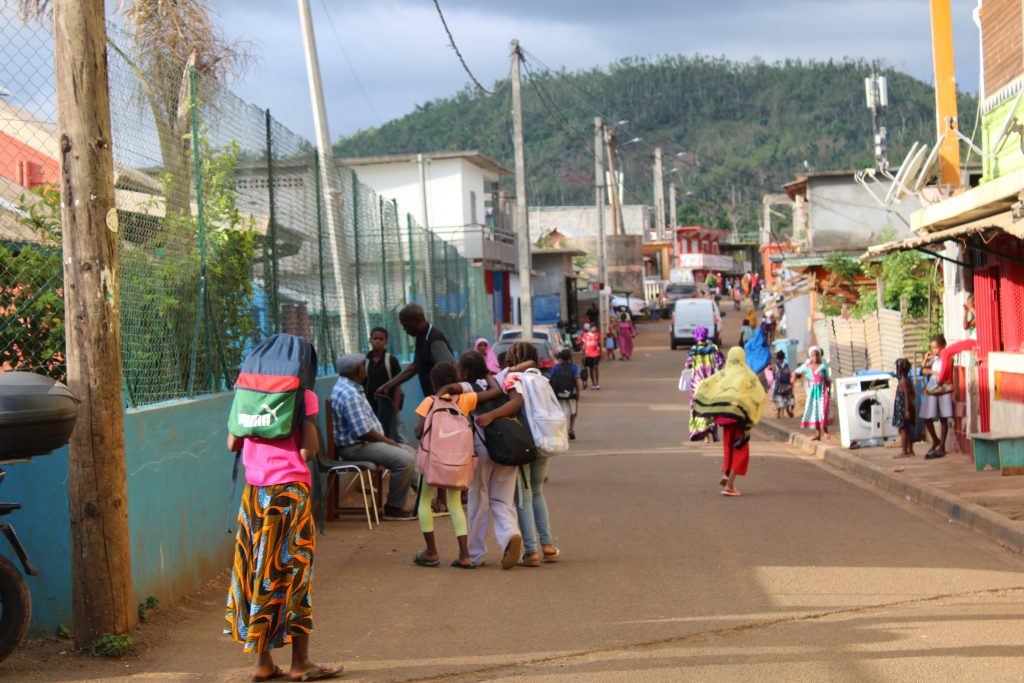 Mayotte, Ongojou, école, village, habitants, enfants, élèves,