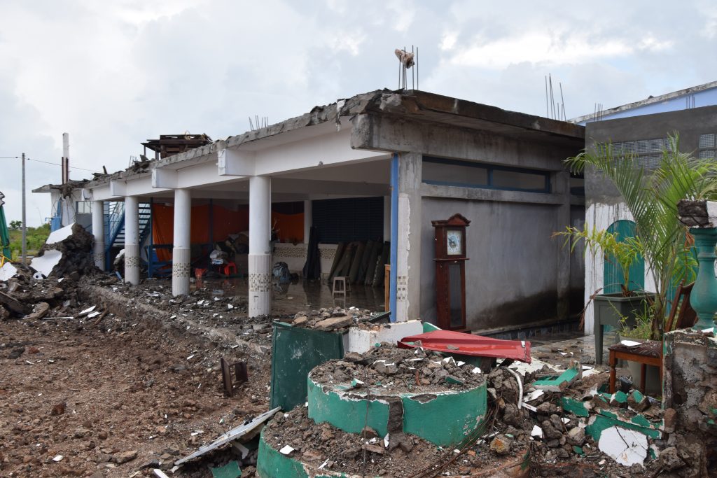 Mosquée, M'tsapéré, Chido, destruction, collecte de dons, Mayotte