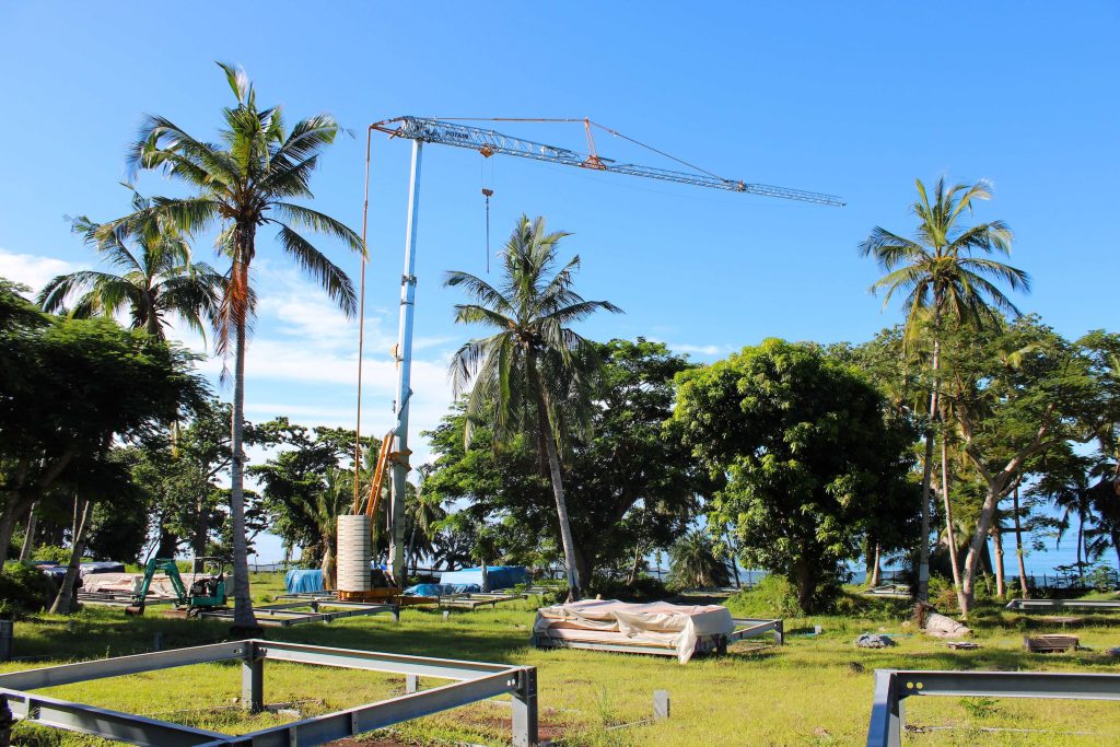 Jardin Maoré, travaux, N'Gouja,