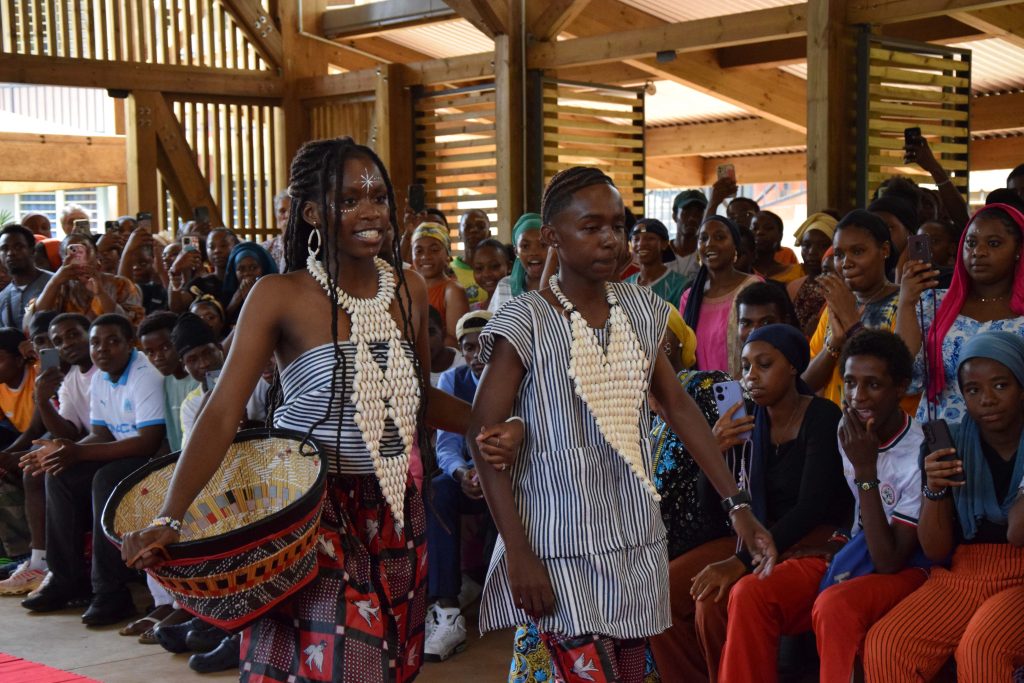 Lycée de Coconi, mode, défilé, BTS, étudiants, Mayotte