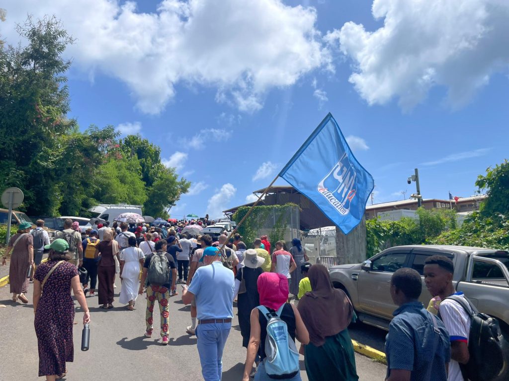 Grève, manifestation, syndicats, éducation, professeurs, Rectorat, Mayotte