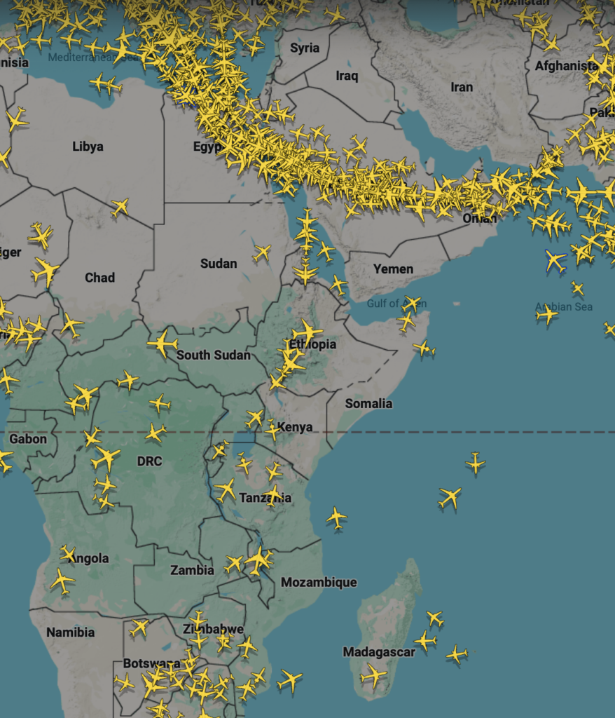 France, Mayotte, Océan Indien, vols, avions, trafic aérien, FlightRadar, 