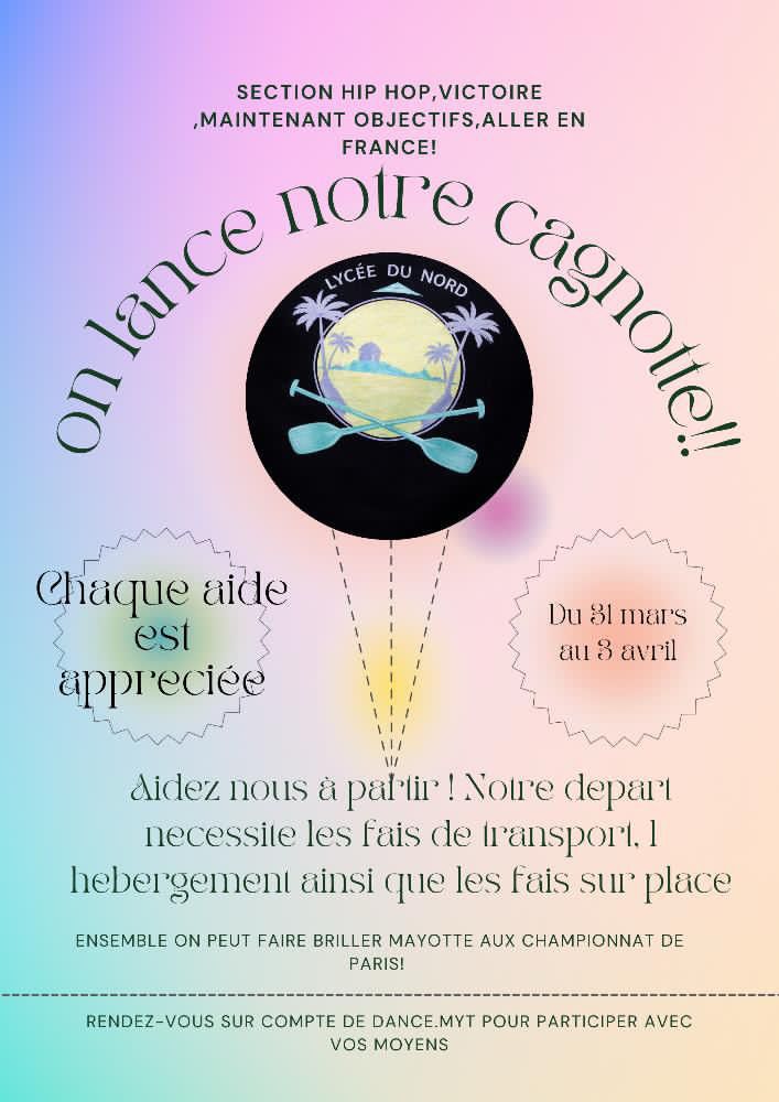 Lycée du Nord, hip hop, danse, crew, Mayotte