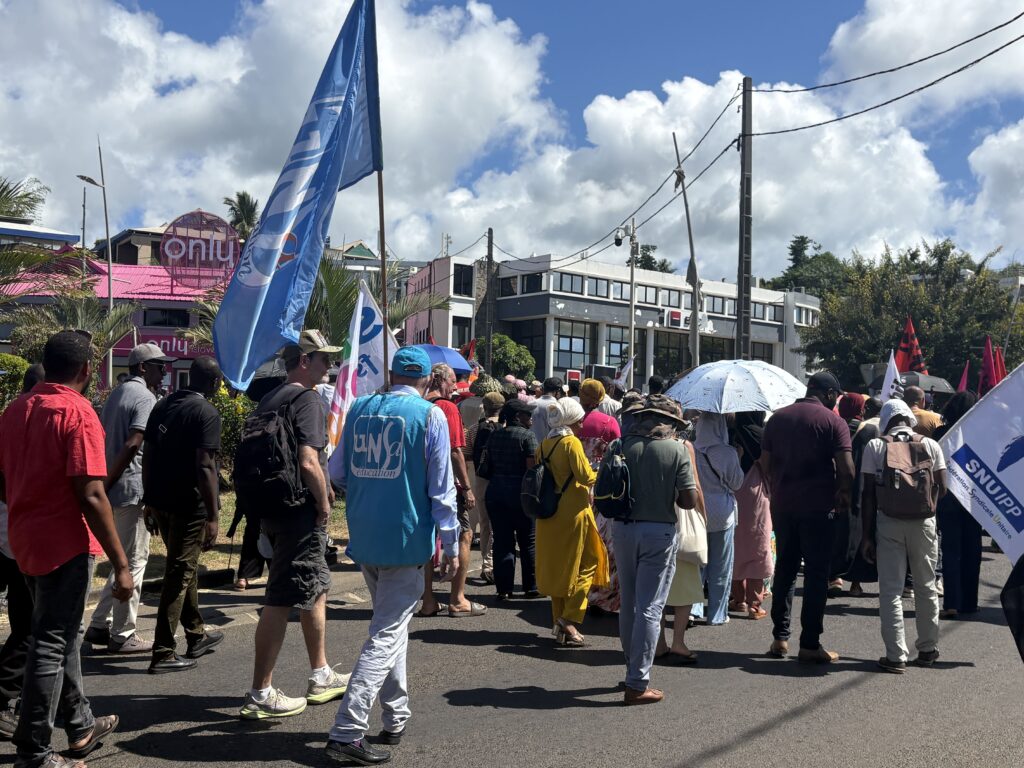 Mayotte, Rectorat, grève, mobilisation,