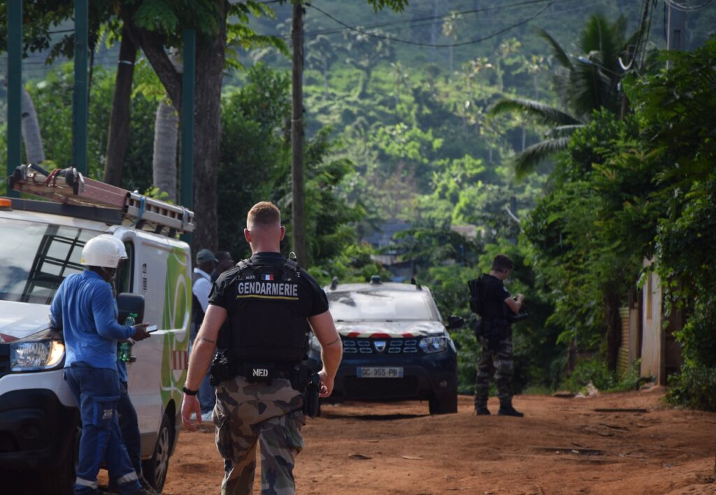 Combani, décasage, Kiyama, Kingia, chantier, Mayotte, gendarmerie, préfet